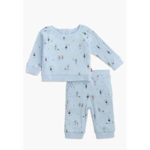 NEW MAGNETIC ME boy's bot waffle magnetic set in blue